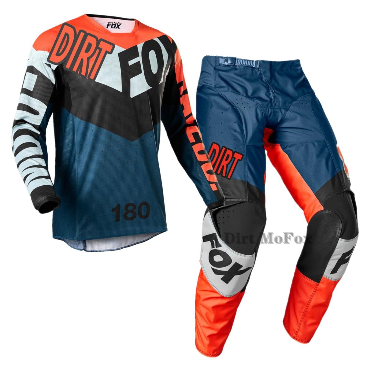 Dirt Mofox MX Jersey Và Bộ quần Motocross Phù Hợp Với xe đạp leo núi Xe