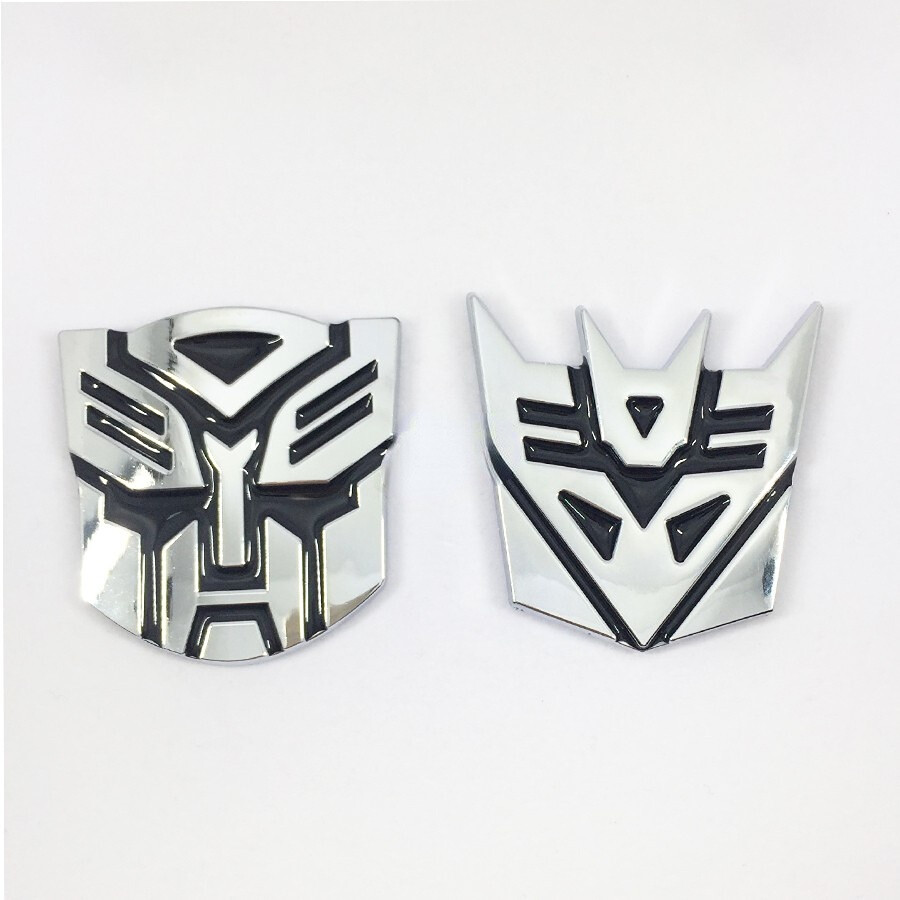 xps 1 x Metal Autobot Transformer Deception Car Emblem Sticker