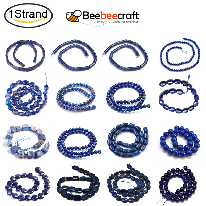 1 strand natural lapis lazuli beads strands tube 16~17x8mm, hole: 1mm, about 24pcs/strand, 15.7 inch