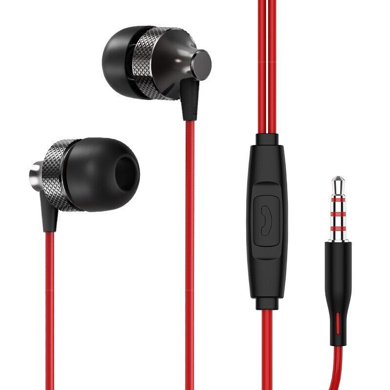 3.5Mm Trong Âm Thanh Tai Nghe Thể Thao Tai nghe có mic Có Dây Duszake Cho Tai Tai Tai Nghe Cho âm bass mạnh Với Tai nghe kim loại Tai Nghe & Tai Nghe