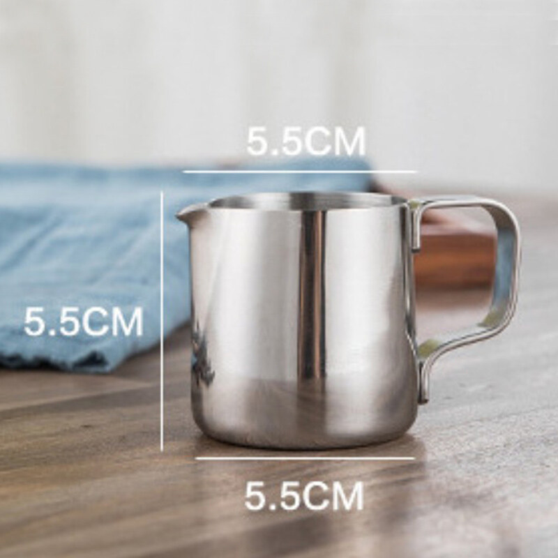 Bình tạo bọt sữa bằng thép không gỉ 100/150/200ml bình pha sữa latte nghệ thuật espresso cappuccino dụng cụ tạo bọt dụng cụ pha cà phê