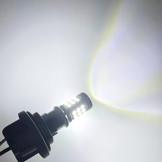 2 cái 1156 đèn lùi CANBUS đèn sương mù P21W bóng đèn LED 1157 PY21W T20 7440 12V