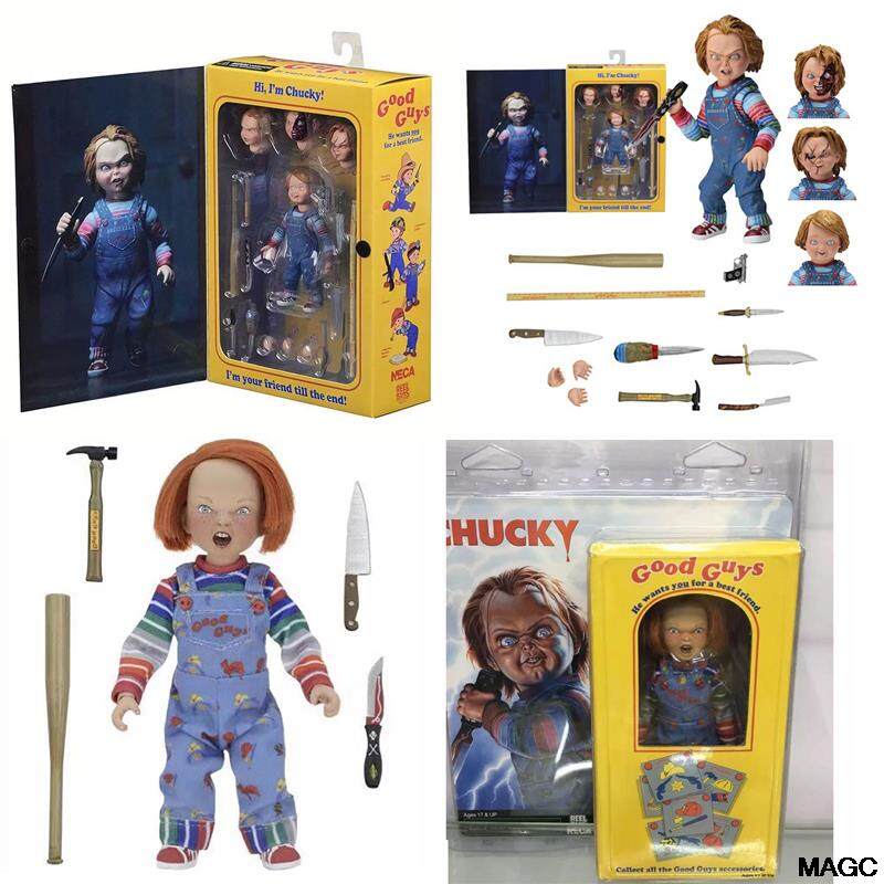 NECA Chucky Doll Play Good Guys He Wants You Be A Best Friend Child s
