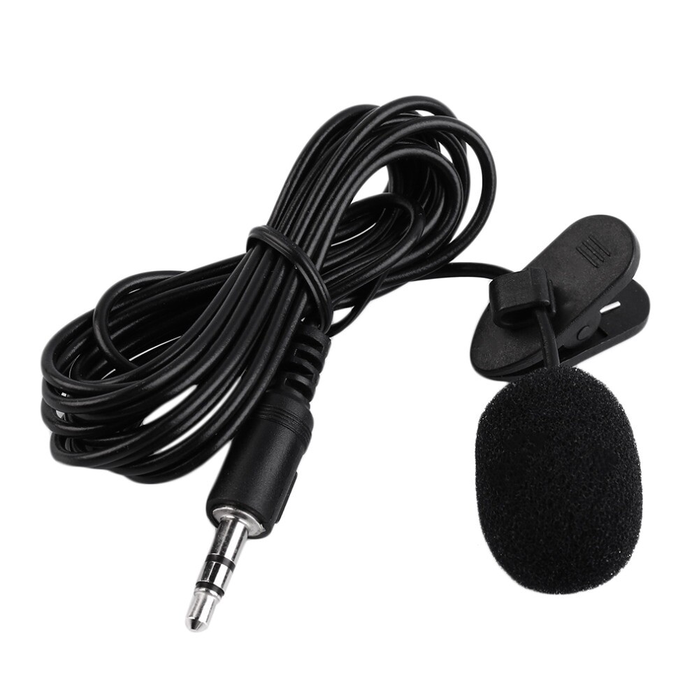 Dây đeo cổ kẹp micro di động micro cài áo điện thoại di động micro cho điện thoại di động ios android ghi âm máy tính xách tay