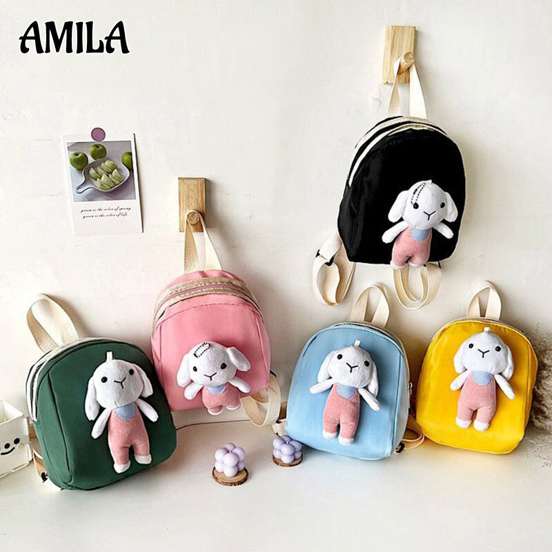 AMILA backpacks Kindergarten cartoon cute calf children s backpack new