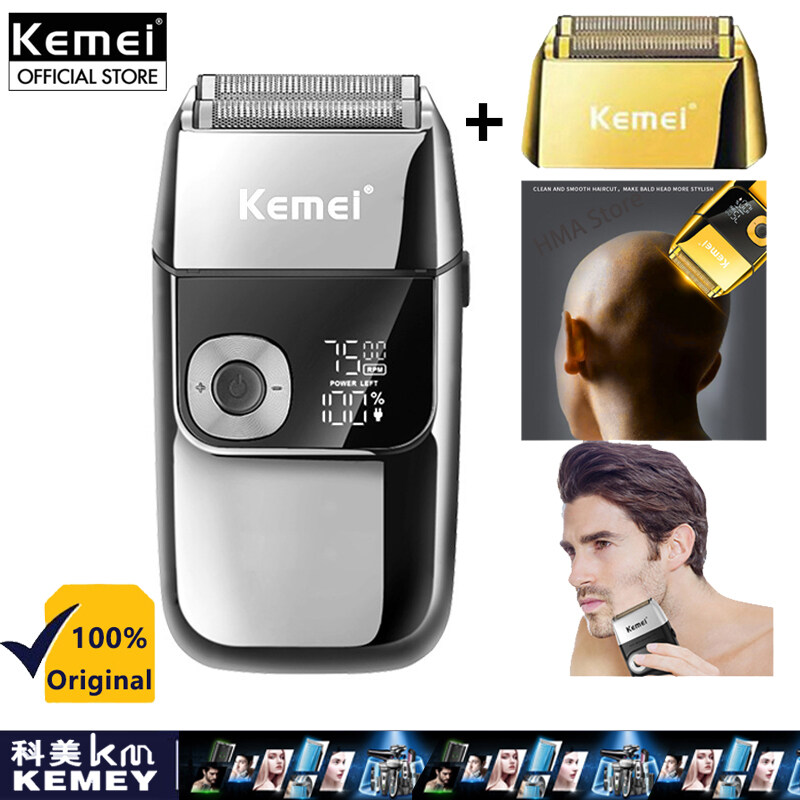 KM-2028 Kemei Máy Cạo Râu Điện Máy Cạo Râu Chuyên Nghiệp Tông Đơ Cắt Tóc Sạc USB Không Dây Tông Đơ C