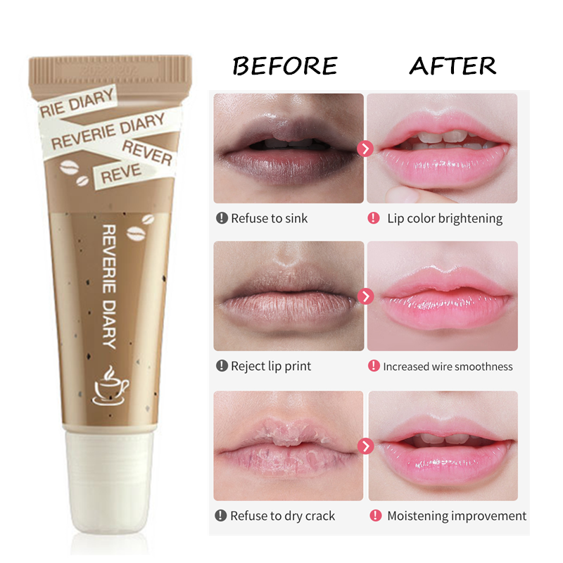 SEVICH Lip Scrub Coffee Tẩy Tế Bào Chết Làm Giảm Melanin Dưỡng Ẩm Cho Môi