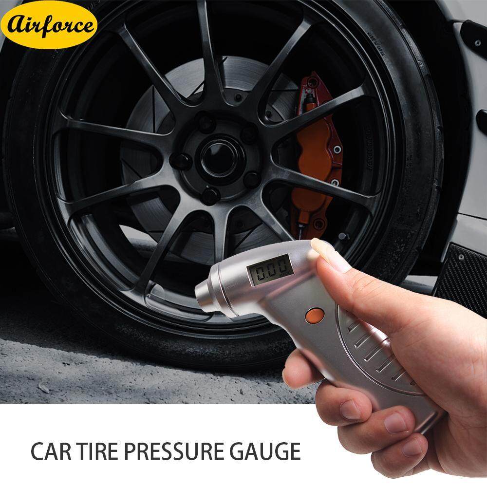 Airforce รถดิจิตัล LCD ยางเกจวัดความดันดิจิตอลยางเกจวัดความดันรถยางเกจวัดความดันรถยางทดสอบความดัน Instrumen
