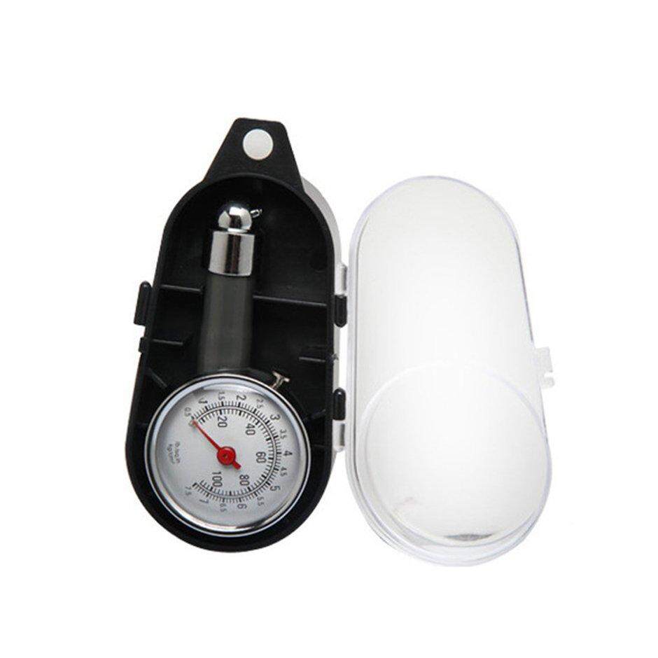 ELEC รถยนต์ยางโลหะเกจวัดความดัน Multi - Function ยางเกจวัดความดัน