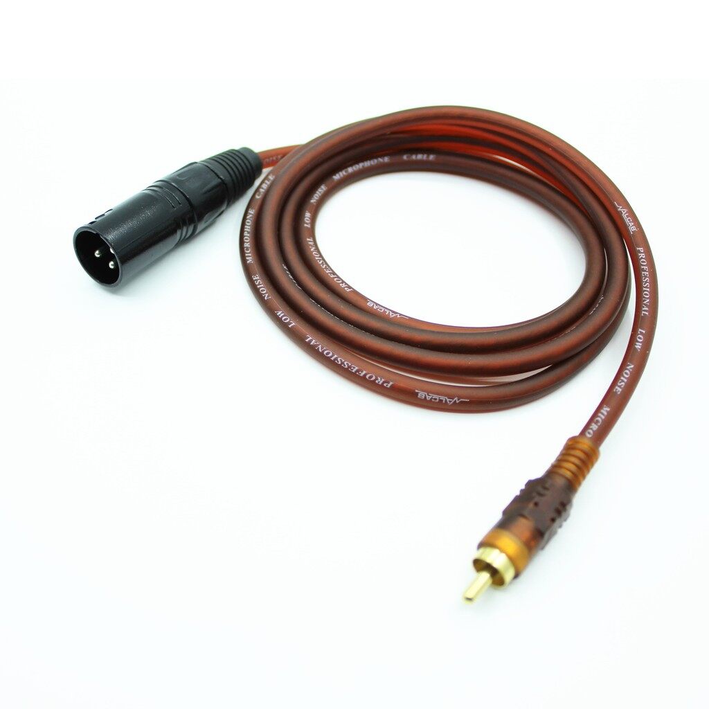 RCA Male to XLR Male Microphone Cable Audio Mic Cable High Quality
