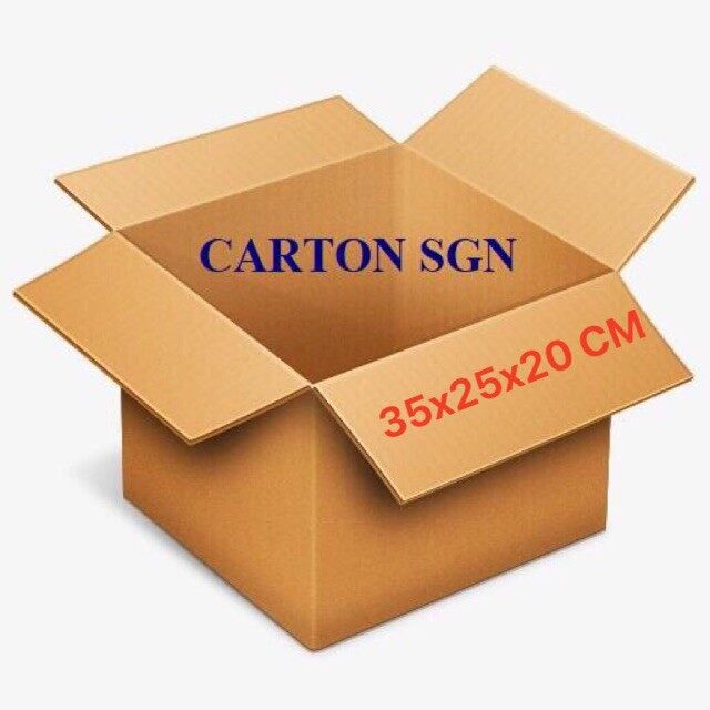 Bộ 10 Thùng Hộp Carton 35x25x20 CM