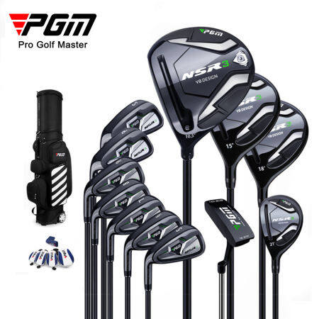 PGM Left-Handed NSR Golf Club Men's Set with Adjustable Shaft