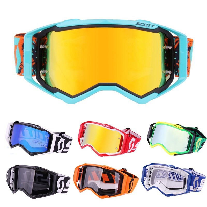 FOX Kính Bảo Hộ Xe Đạp Địa Hình Xe Máy Kính Đua Xe ATV Thể Thao Trượt Tuyết Địa Hình MX Đạp Xe Kính Bảo Hộ Mũ Bảo Hiểm Đua Xe Mô Tô Fox Scott