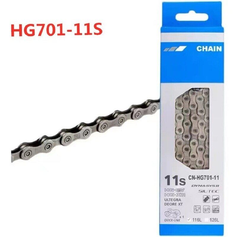 [NEW 2023] New 9/10/11 Speed Bicycle Chain Deore HG54 HG95 HG901 HG73 HG701 11V MTB Chain 118L 116 Links Road Mountain Bike 10S Chains