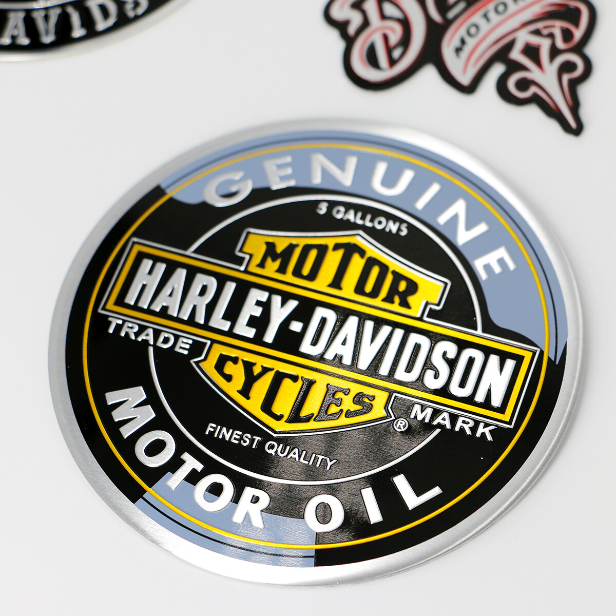 Biểu Tượng Dầu Động Cơ Harley Nhãn Dán Xe Máy Phong Cách Retro Chính Hãng, Đề Can Phản Quang Logo Harley