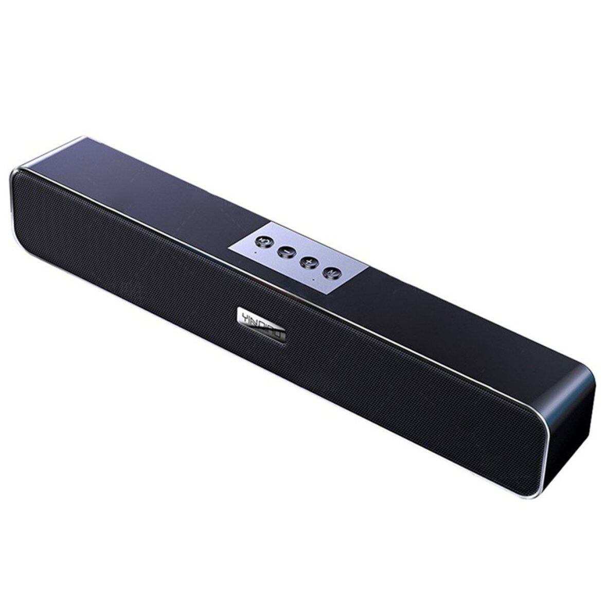 Loa không dây FM Radio TV màn hình LED thanh âm thanh báo động đồng hồ loa không dây