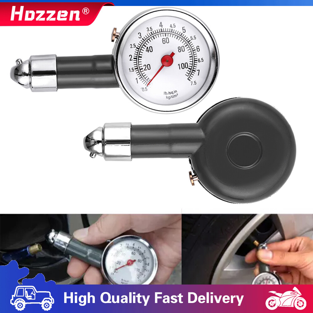 Đồng Hồ Đo Áp Suất Lốp Hozzen Áp Suất Không Khí Đo, Máy Đo Áp Suất Lốp Xe Hơi Có Độ Chính Xác Cao Xe Hiển Thị Kỹ Thuật Số Đo Áp Suất Lốp Không Khí Đo