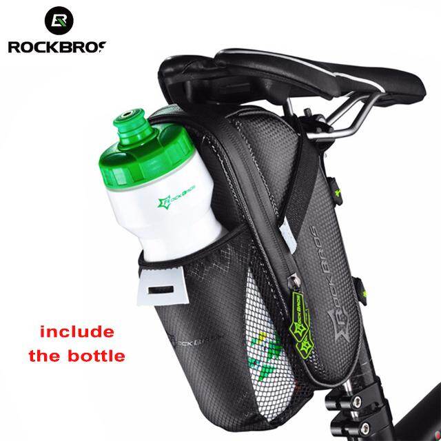 ROCKBROS Túi Yên Xe Đạp Với Chai Nước Túi Sau Xe Đạp Leo Núi Chống Nước Có Túi Túi Gắn Đuôi Ghế Sau Xe Đạp Túi Xe Đạp