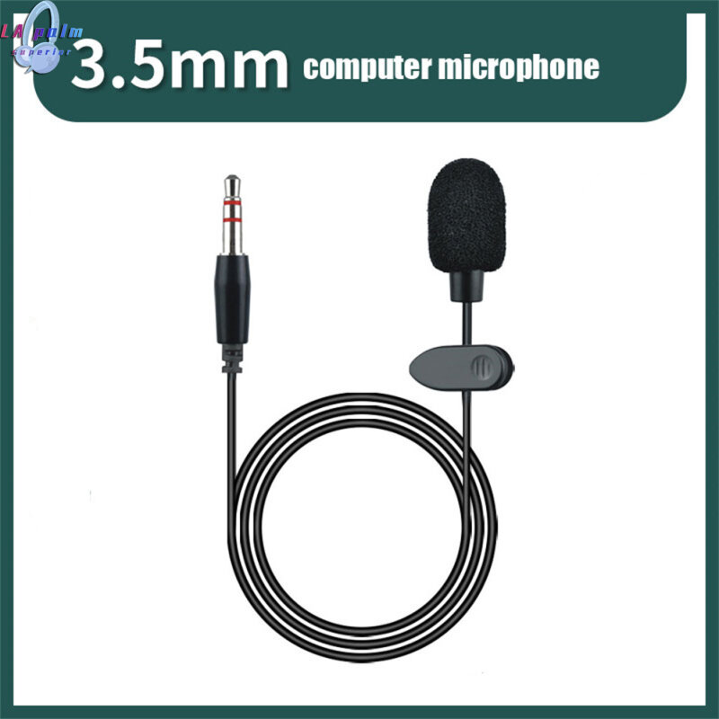 Kẹp Cà Vạt Mini 3.5Mm Micro Máy Tính Kẹp Ve Áo Micro Pc Để Nói Tiếng Hát
