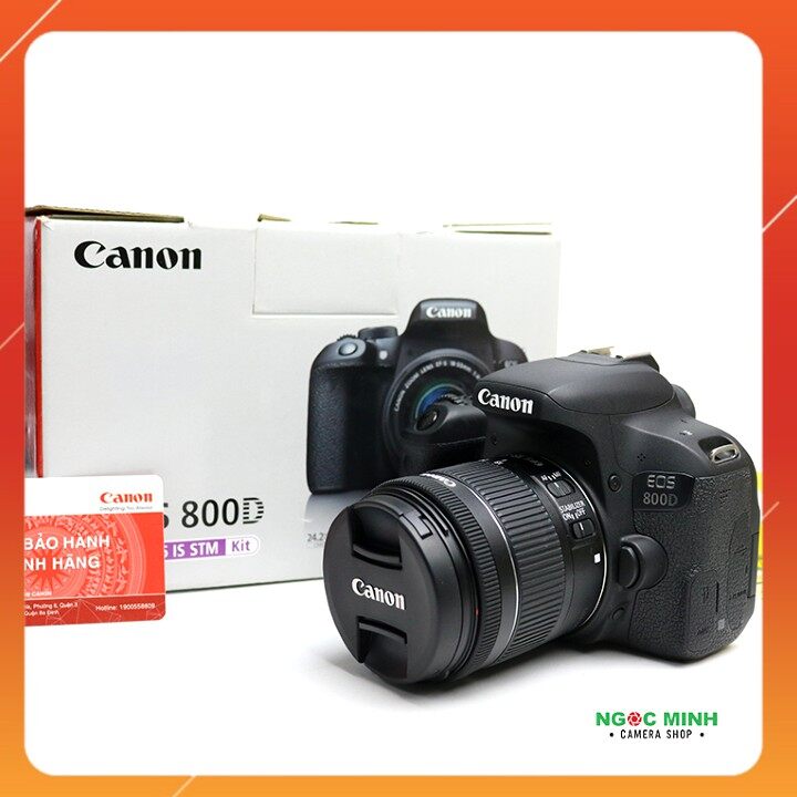 Máy ảnh canon eos 800d + kit 18-55mm stm