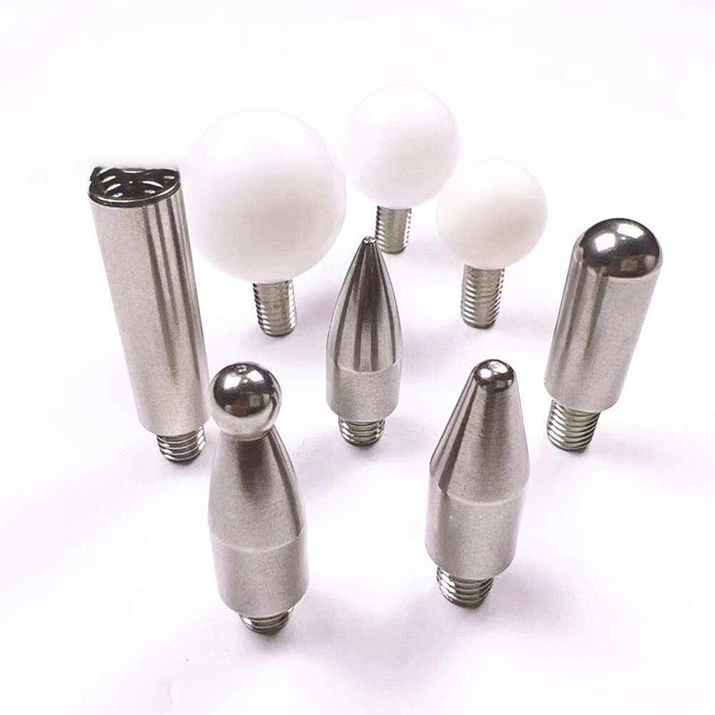 【hot】 Car Dent Removal Tools Car Dent Repair Tools Dent Rod Tips Accessories Slide Bar Replacement Head For M8 Thread Repair Hook
