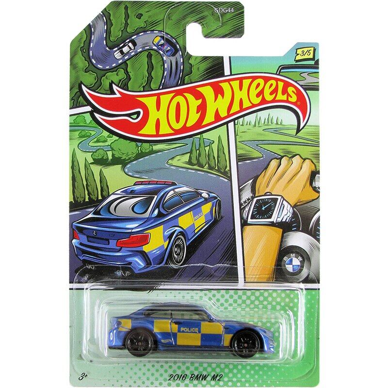 Hot Wheels 2020 Xe Ô Tô Cảnh Sát Quốc Tế Chevrolet Nissan BMW Lamborghini Volkswagen Đồ Chơi Xe Ô Tô Hợp Kim Tỷ Lệ 1:64 GDG44