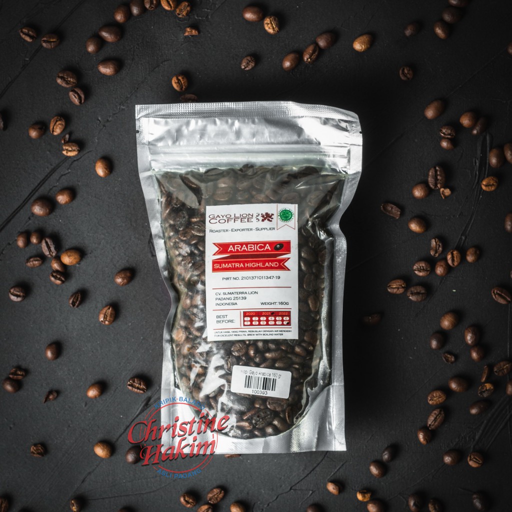 Kopi BIJI / Bean Arabica Gayo Lion - Sumatra Highland