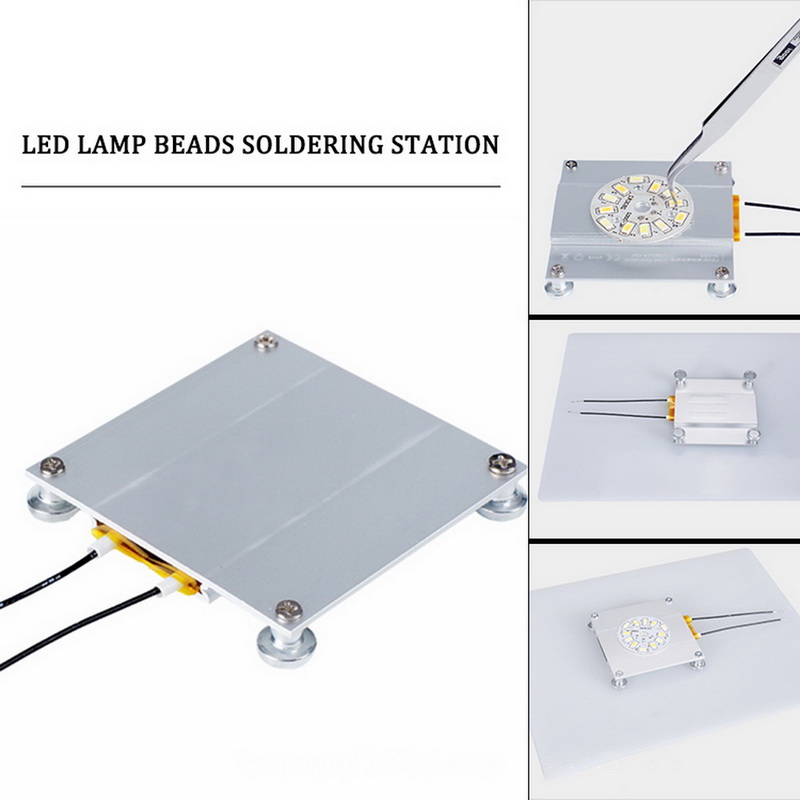 Dụng Cụ Tháo Đèn LED 220V Chip Hàn Nhiệt PTC Tấm Tấm Chia Trạm Hàn Hàn Các Công Cụ Thiết Bị Solde dụng cụ sửa máy hàn mini led