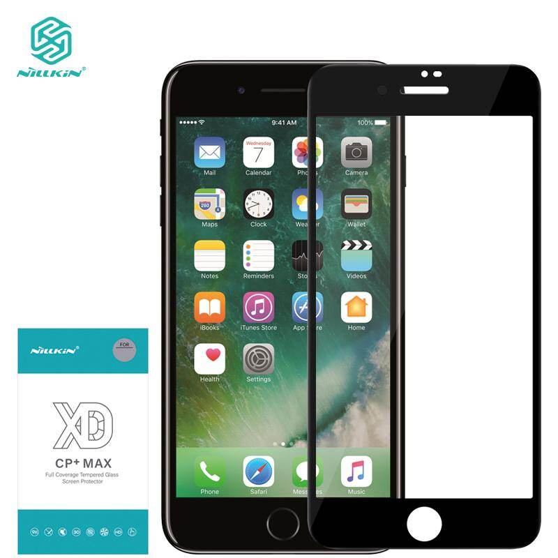 Nillkin đầy đủ vỏ bọc kính cường lực cho iphone se 2020 and iphone 8 and iphone 7 miếng dán màn hình điện thoại chống cháy nổ bảo vệ màng kính cường lực