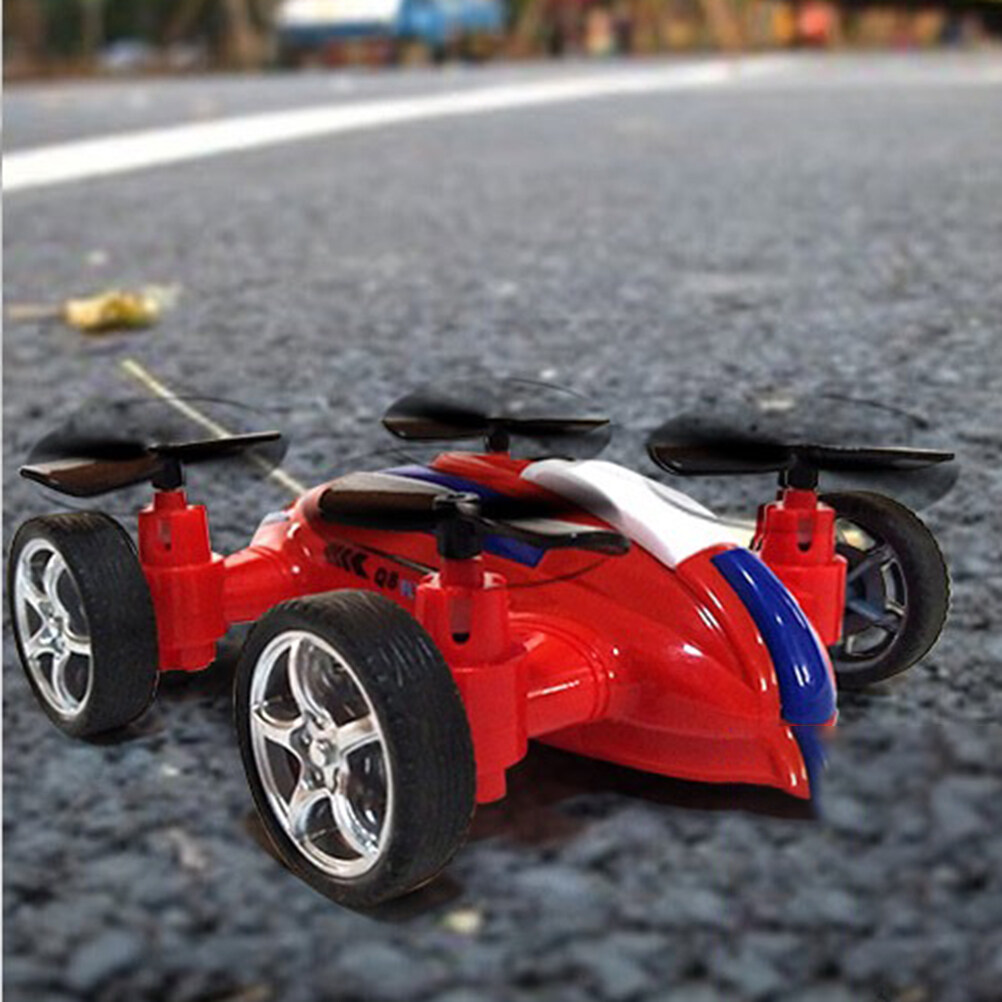 Drone Flying Car Toy Children Inertia Toy Car Plastic Car Model Toy