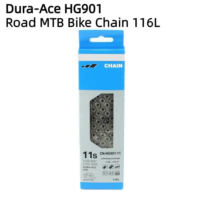 Xích Xích Xe Đạp DURA ACE XTR HG901 11 Tốc Độ 116L Road Xe Đạp MTB Với Liên Kết Nhanh Cho DEORE M700