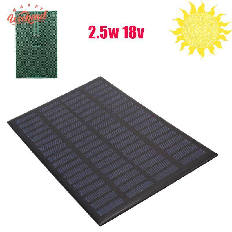 แบบพกพา 2.5 W 18 V ซิลิคอนชาร์จพลังงานแสงอาทิตย์หน้าแรก DIY แผงพลังงานแสงอาทิตย์ขนาดมินิโมดูลเครื่องชาร์จเซลล์แสงอาทิตย์ 120x194 มม.