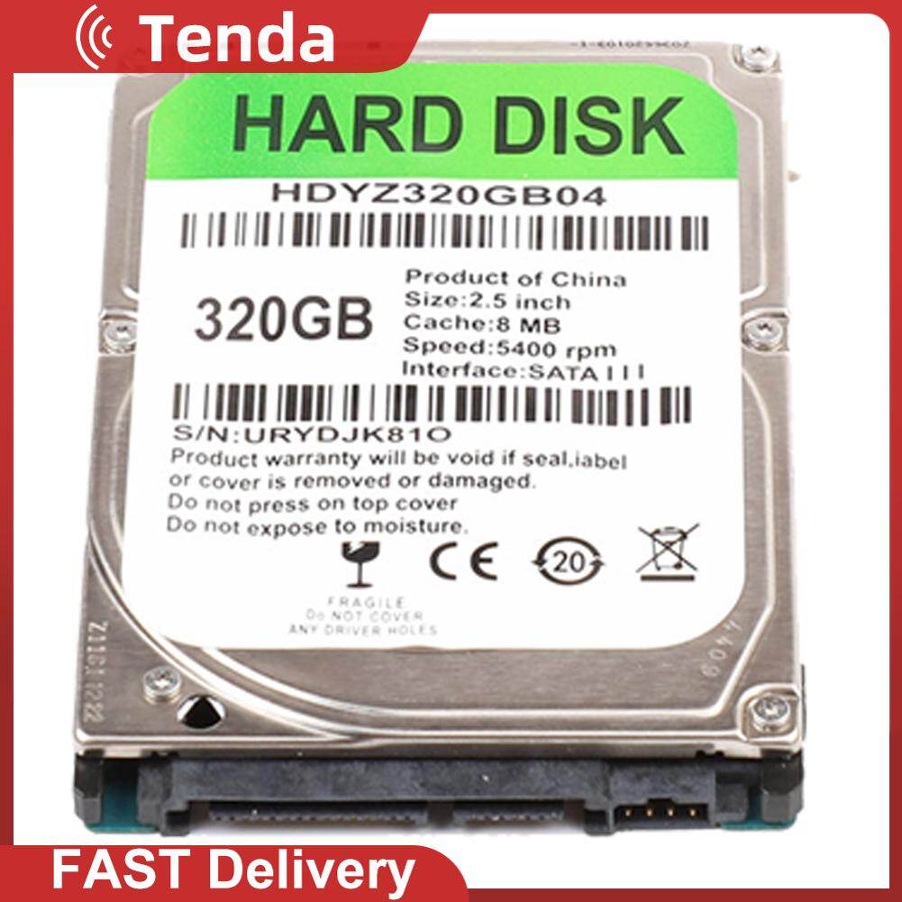 80GB 120GB 160GB 250GB 320GB 500GB Internal HDD 2.5 inch SATA III 5400 RPM Hard Drive for Laptop PC Computer - ยี่ห้อ Tenda ราคา 266 บาท*ส่งฟรี