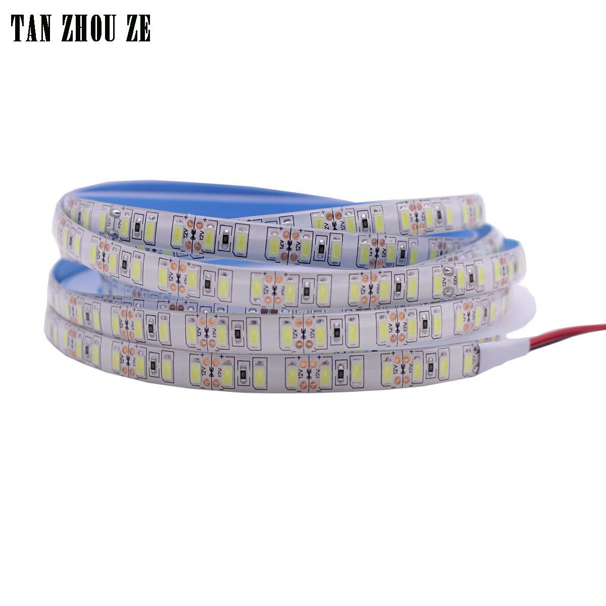 Super Bright 5m 5730 Led Strip 120 Led/m Ip20/65/67 Waterproof 12v Flexible 600 Led Tape 5630 Led Ribbon White/warm White Color