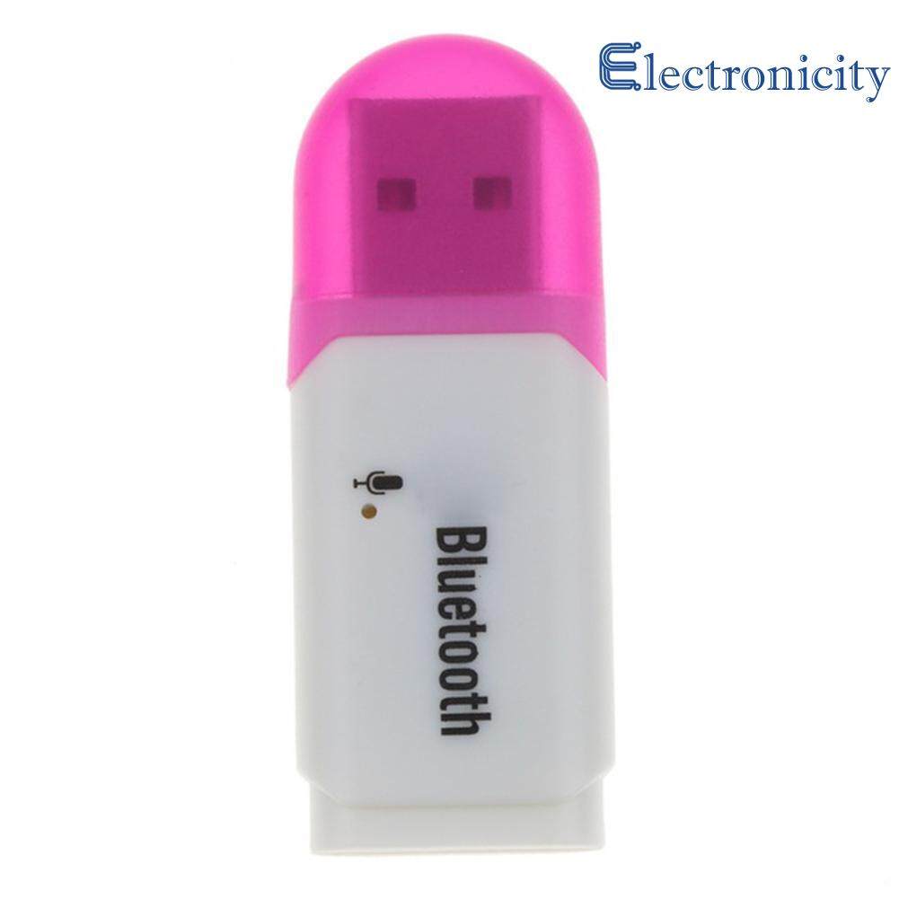 บลูทูธ5.0มินิ USB ไร้สายอะแดปเตอร์เครื่องรับเสียงสเตอริโอชุด W/Mic