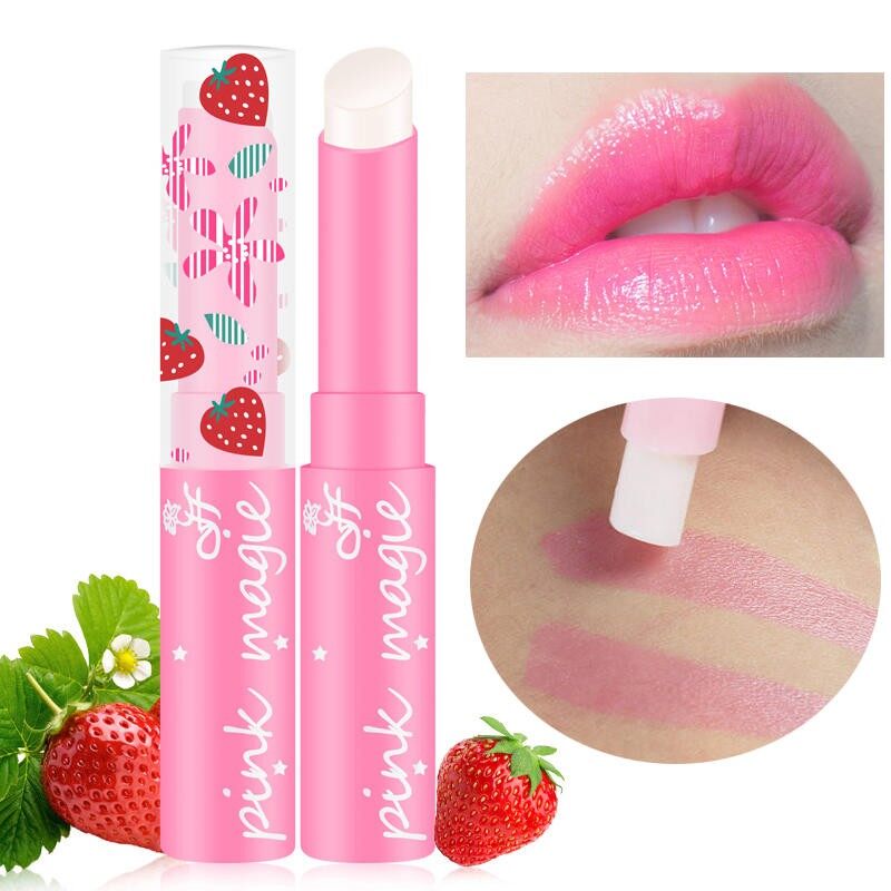 Fairy makeup hengfang son môi tạo màu tóc dâu tây son dưỡng làm sáng môi giữ ẩm lâu trôi