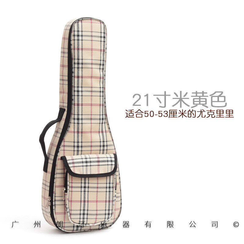 🎵🎒túi kẻ sọc vải cotton 21 23 26 inch cho đàn ukulele túi đựng đàn ukulele túi đựng đàn guitar