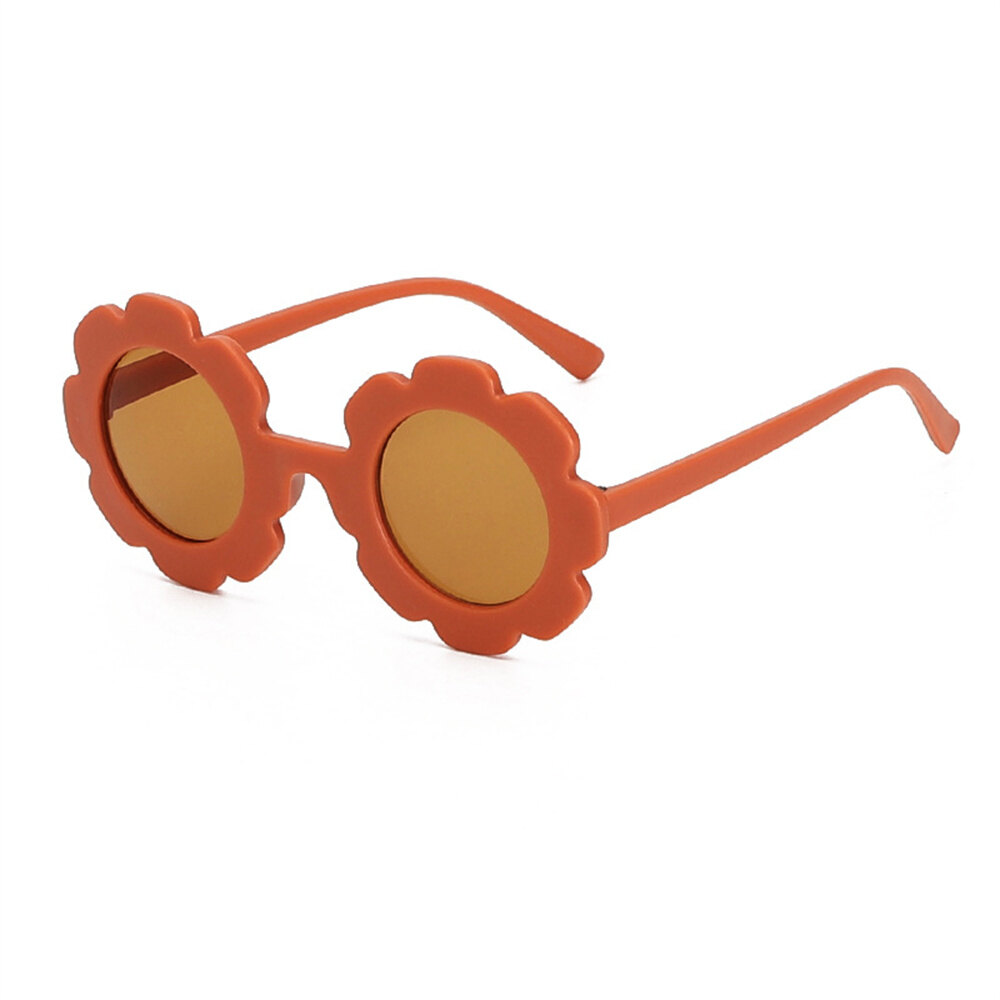 Boys Baby Shades Sport Glasses Flower Sun Eyewear Sunglasses Round Kids