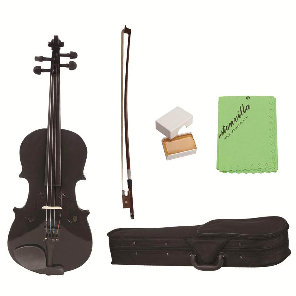 gazechimp Wood 1/8 Acoustic Violin Varnished Fiddle With Storage Case for 4-5 Years Old Kids Beginner 