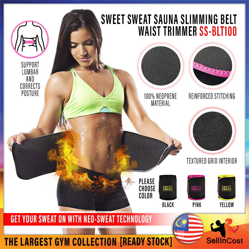 Slimming Sweet Sweat Belt Hot shaper waist trimmer Fat Reducing belt for  Unisex Sweat Slim Belt for Women|Men, Body Shaper Fit to All-Adjustable  Women
