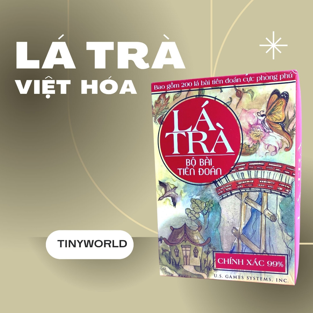Bộ bài lá trà việt hóa new