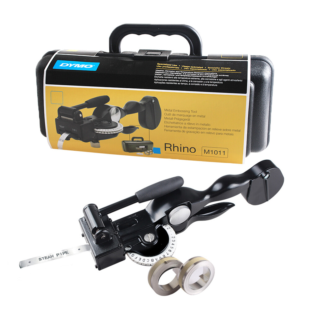 DYMO M1011 Manual Llabeling Machine Metal Typewriter Label Printer for Dymo 3D 35800 31000 32500 labels Embossing Label Maker - ยี่ห้อ YOKO ราคา 1,745 บาท*ส่งฟรี