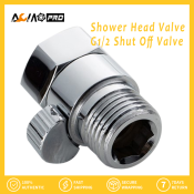 AumoPro Shower Head Flow Control Valve for Faucet Accessories