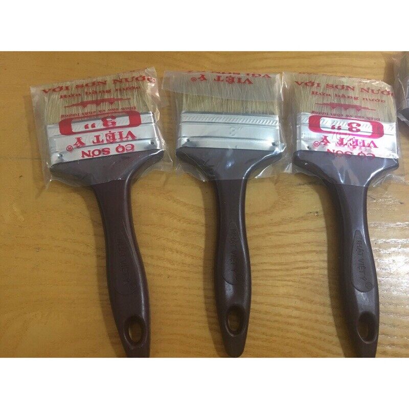 Chổi sơn việt ý, chổi sơn làm vệ sinh cỡ 3'' 76,2mm