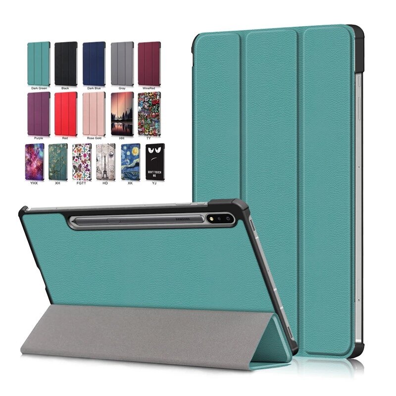 Bao da cao cấp cho samsung galaxy tab s8 ultra s8 + plus s8 11 "ốp thông minh gập đứng folio ốp đóng từ tính