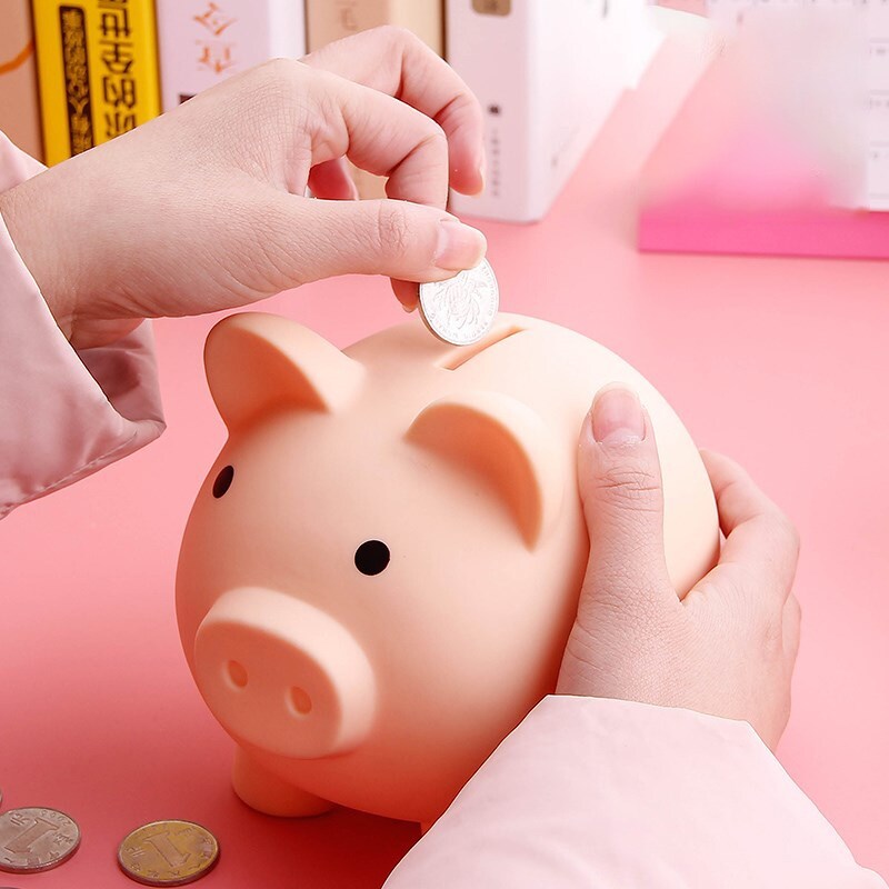 【Huahua grocery】 Small Piggy Bank Money Boxes Storage Kids Toys Home Decor Money Saving Box Children Piggy Money Bank
