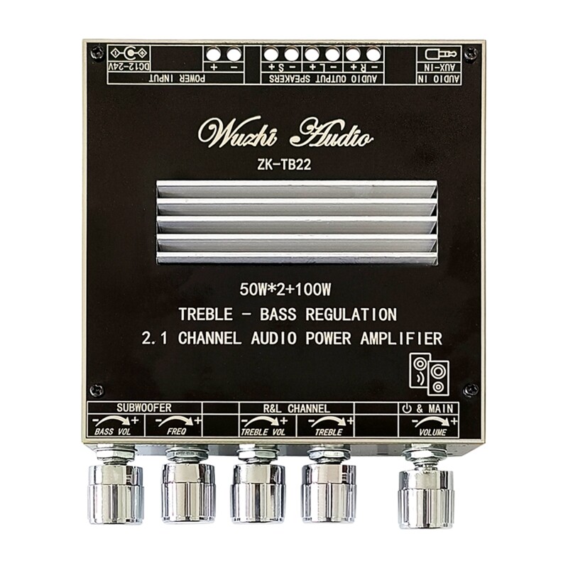 Tpa3116d2 bộ khuếch đại 50w + 50w + 100w-bảng mạch khuếch đại loa siêu trầm blue tooth 5.1 bảng mạch khuếch đại âm thanh nổi công suất cao 2.1 kênh