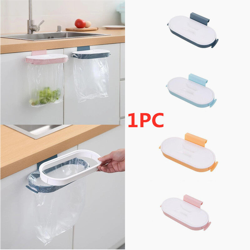 Thợ Săn Trong Mơ Túi Đựng Rác Khung Cửa Tủ, Giá Treo, Túi Đựng Rác Nhà Bếp Giá Để Đồ Hộp Đựng Rác Thùng Rác Kệ Kẹp