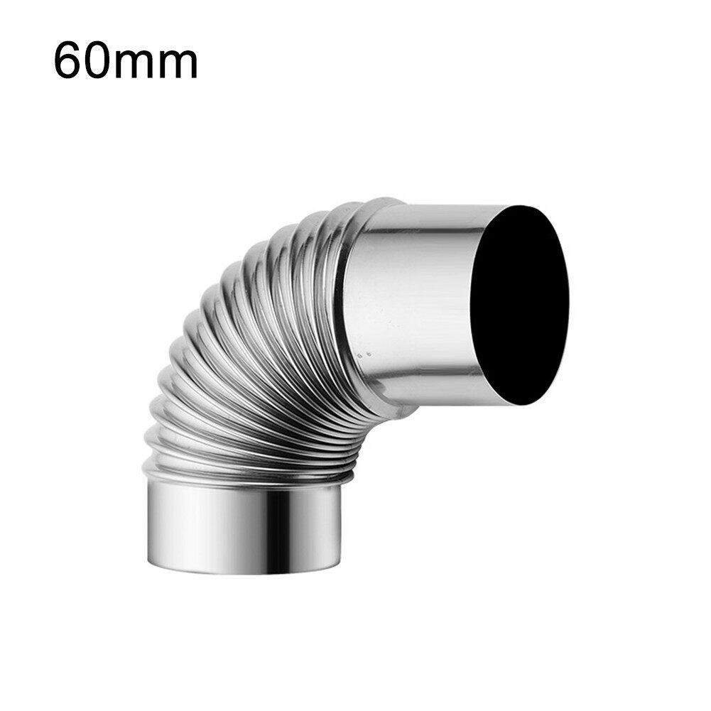 Ống khói 90 độ khuỷu tay bằng thép không gỉ ống khói nhiều ống 90 °