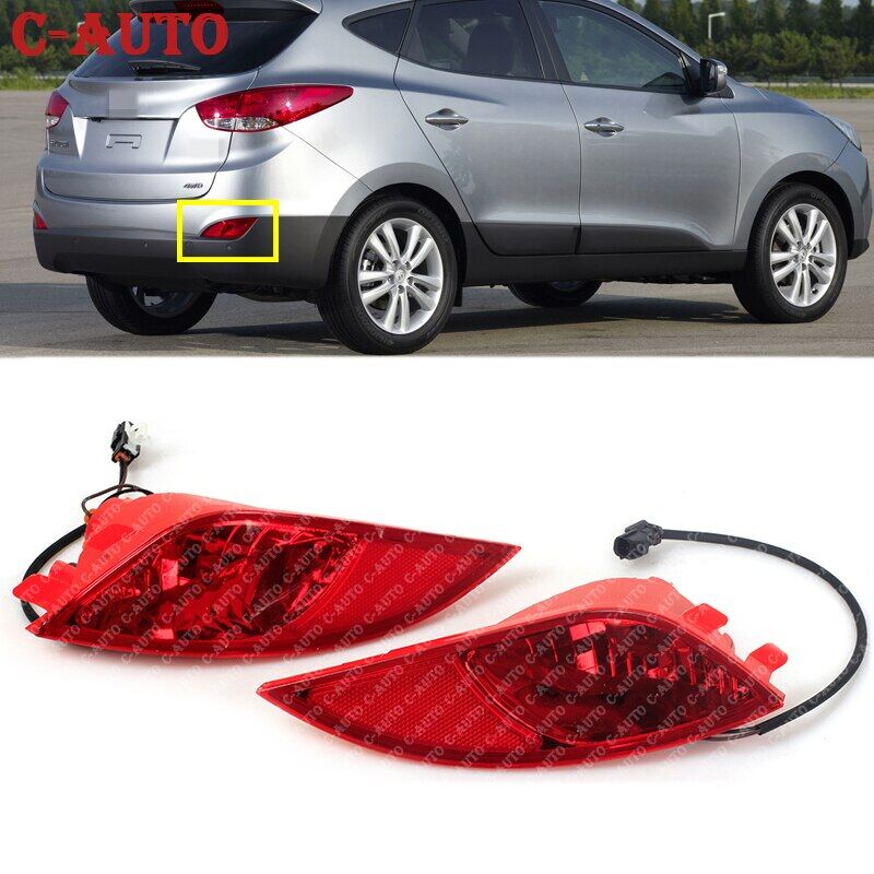 Đèn Phanh Cản Sau Cho Xe Ô Tô Hyundai IX35 2010 2011 2012 2013 2014 2015 Đèn Hậu Đèn Dừng Đèn Sương Mù Kèm Bóng Đèn 92405-2Z300